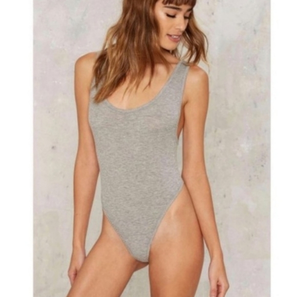 NASTY GAL THONG BODYSUIT - Picture 2 of 7